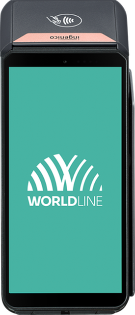 Worldline Axium DX8000 countertop payment terminal