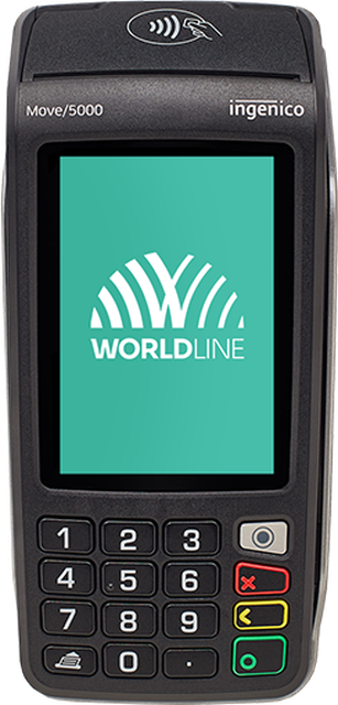 Worldline Move5000 portable payment terminal